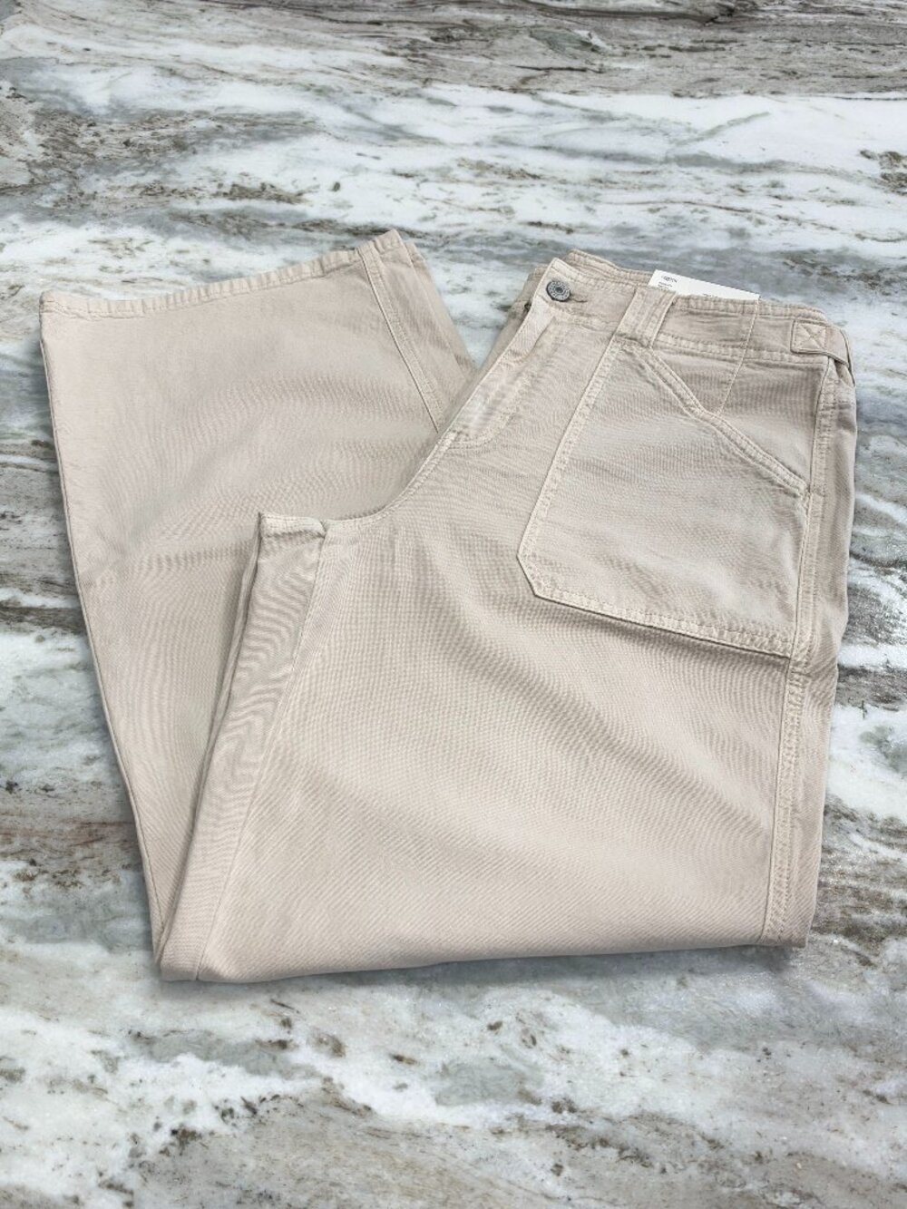 NWT American Eagle Stovepipe Stretch Women's Beige Pants Size 10